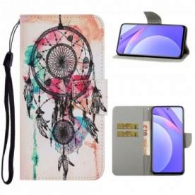 Flip Case voor Xiaomi Mi 10T Lite / Redmi Note 9 Pro 5G Aquarel Dromenvanger