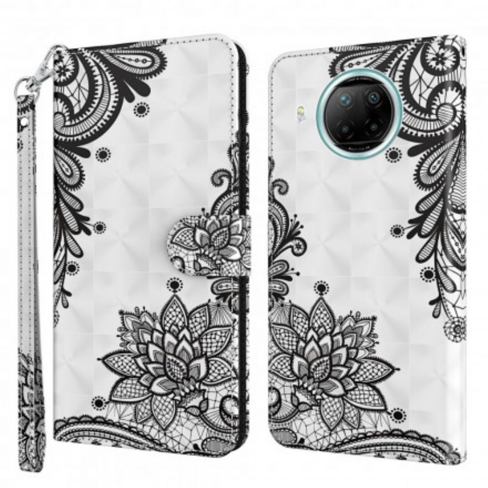 Flip Case voor Xiaomi Mi 10T Lite / Redmi Note 9 Pro 5G Chique Kant