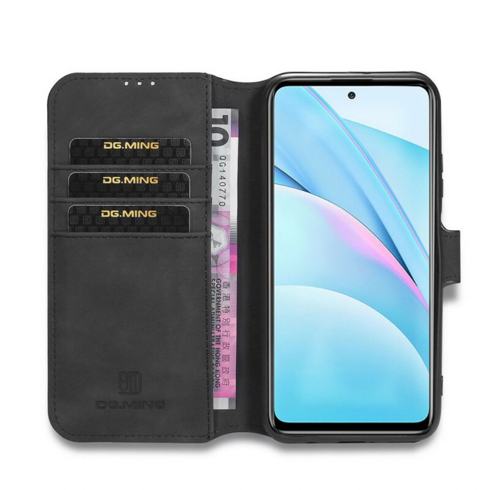 Flip Case voor Xiaomi Mi 10T Lite / Redmi Note 9 Pro 5G Dg.ming Retro