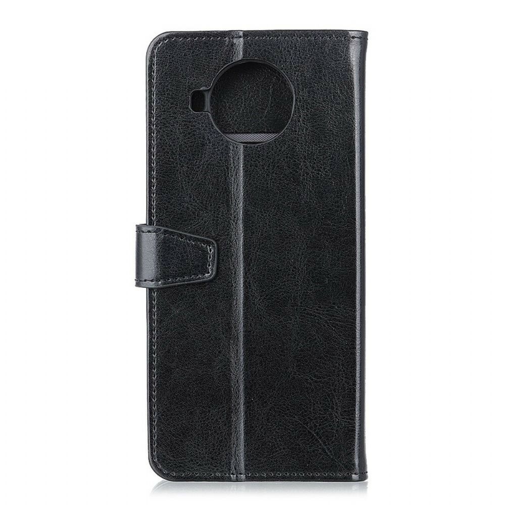 Flip Case voor Xiaomi Mi 10T Lite / Redmi Note 9 Pro 5G Glanzend Leereffect