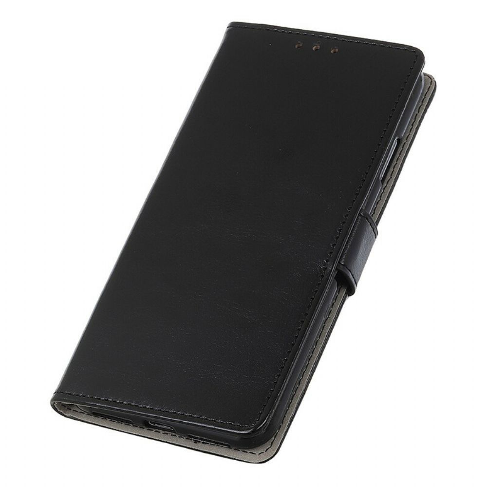 Flip Case voor Xiaomi Mi 10T Lite / Redmi Note 9 Pro 5G Glanzend Leereffect