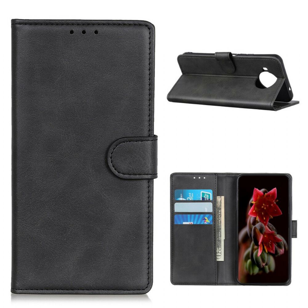 Flip Case voor Xiaomi Mi 10T Lite / Redmi Note 9 Pro 5G Mat Leereffect