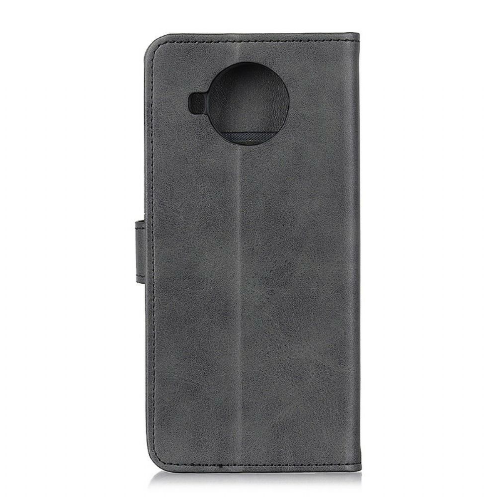 Flip Case voor Xiaomi Mi 10T Lite / Redmi Note 9 Pro 5G Mat Leereffect