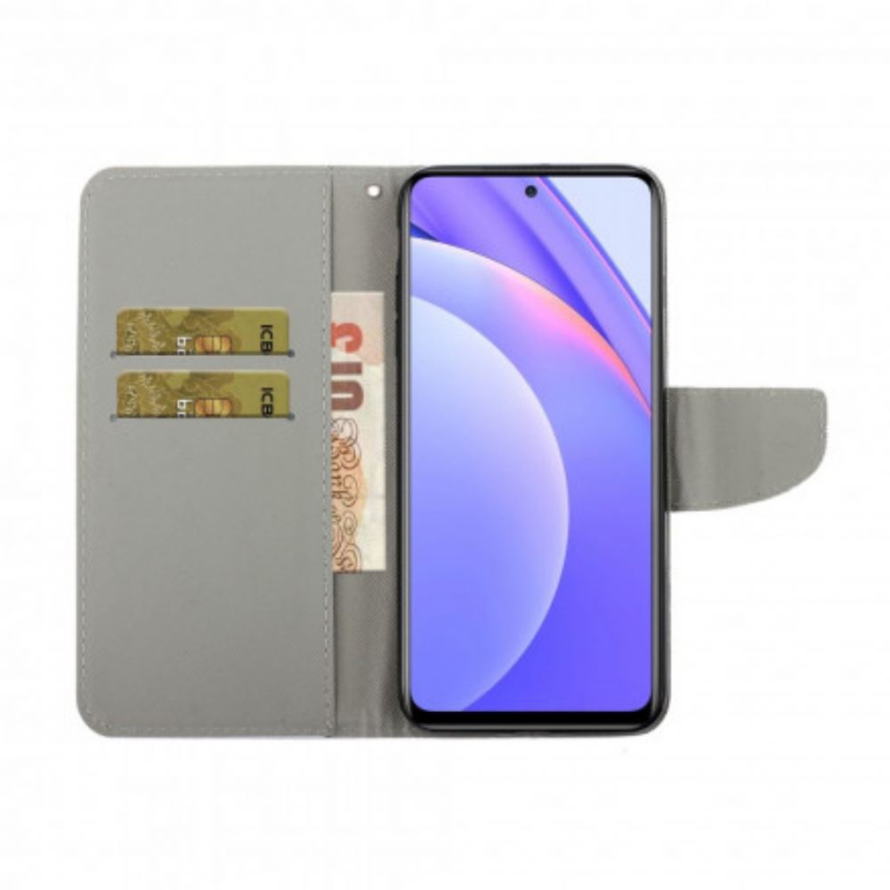 Flip Case voor Xiaomi Mi 10T Lite / Redmi Note 9 Pro 5G Schilderen