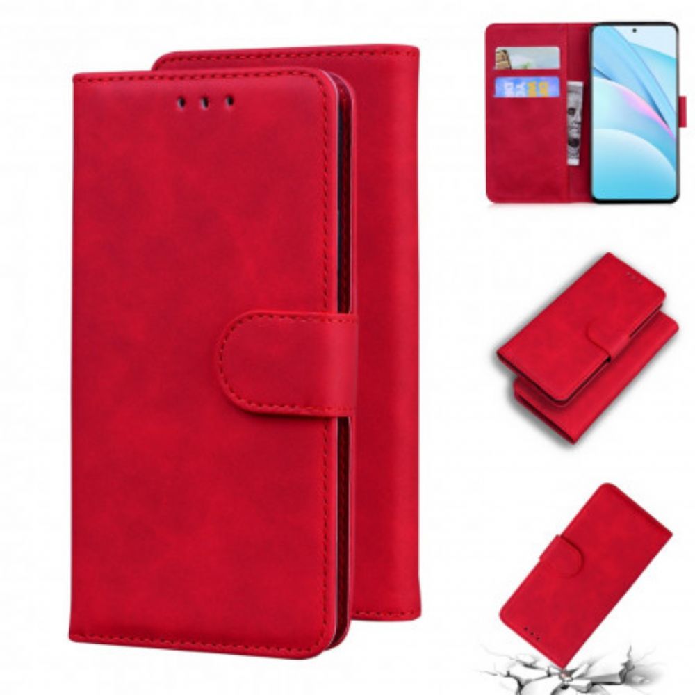 Flip Case voor Xiaomi Mi 10T Lite / Redmi Note 9 Pro 5G Skin-touch