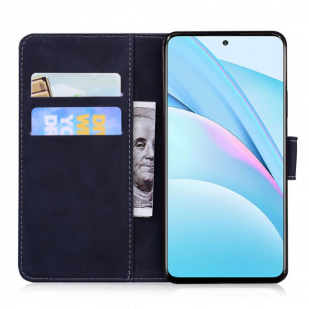 Flip Case voor Xiaomi Mi 10T Lite / Redmi Note 9 Pro 5G Skin-touch