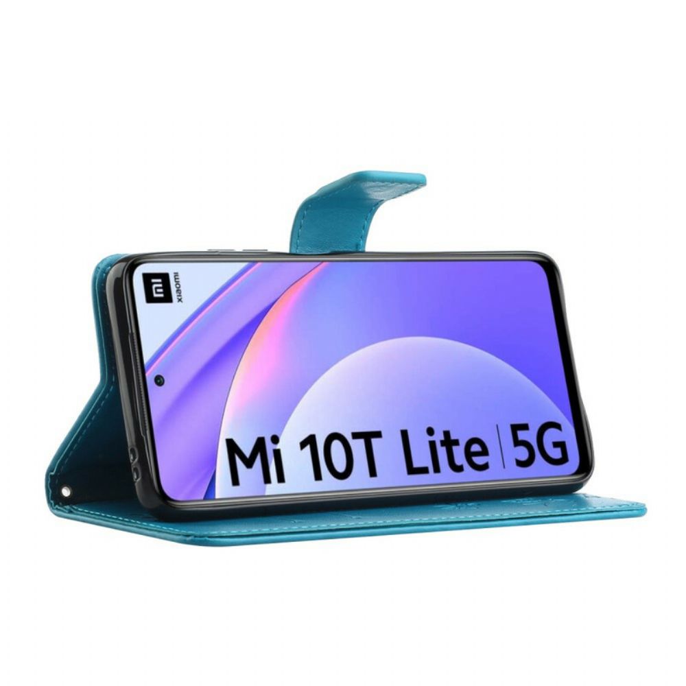 Folio-hoesje voor Xiaomi Mi 10T Lite / Redmi Note 9 Pro 5G Aziatische Vlinders