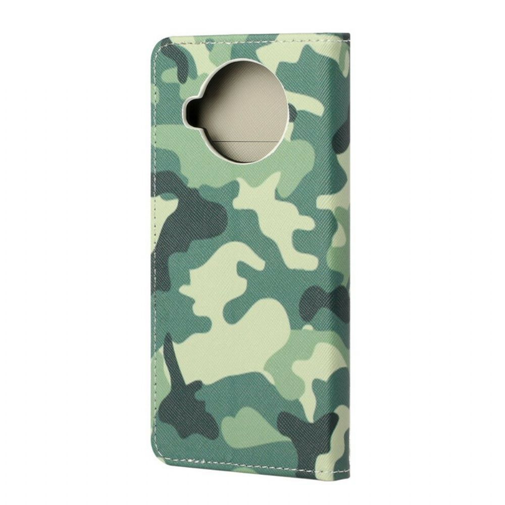 Folio-hoesje voor Xiaomi Mi 10T Lite / Redmi Note 9 Pro 5G Camouflage