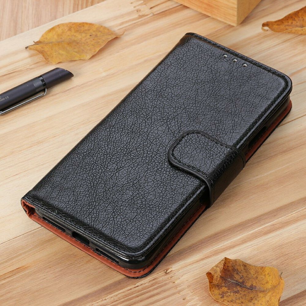 Folio-hoesje voor Xiaomi Mi 10T Lite / Redmi Note 9 Pro 5G Nappa Splitleer