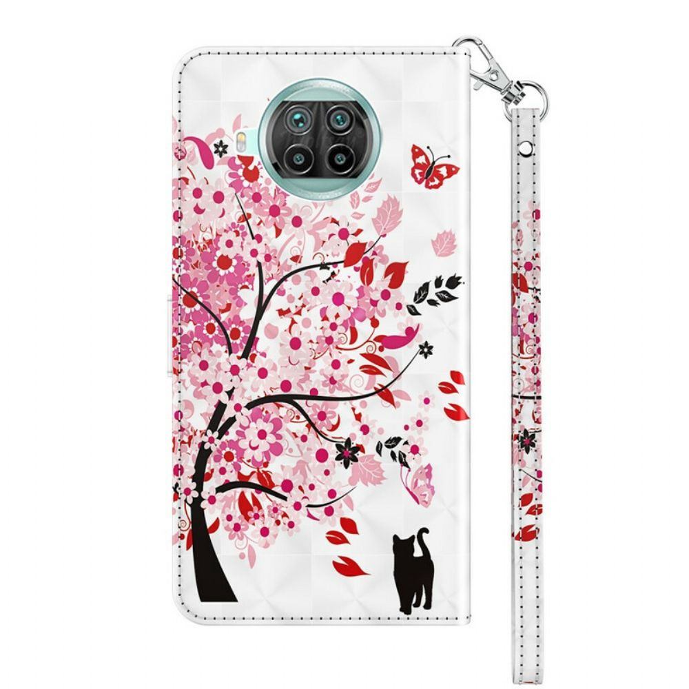 Folio-hoesje voor Xiaomi Mi 10T Lite / Redmi Note 9 Pro 5G Roze Boom