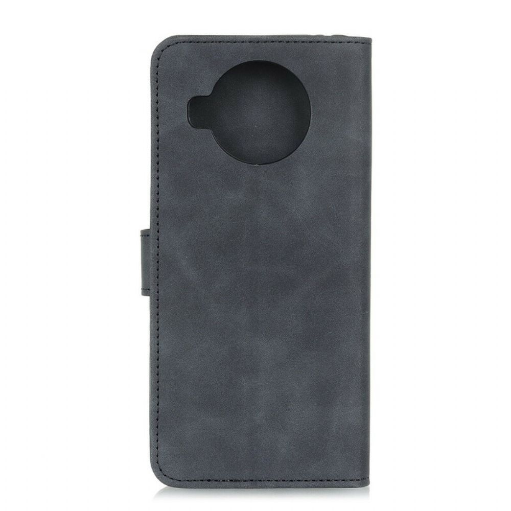 Folio-hoesje voor Xiaomi Mi 10T Lite / Redmi Note 9 Pro 5G Vintage Leereffect Khazneh