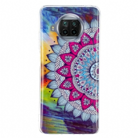 Hoesje voor Xiaomi Mi 10T Lite / Redmi Note 9 Pro 5G Fluorescerende Kleurrijke Mandala