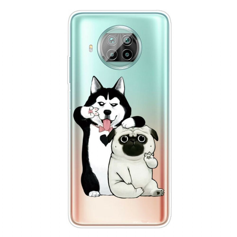 Hoesje voor Xiaomi Mi 10T Lite / Redmi Note 9 Pro 5G Grappige Honden