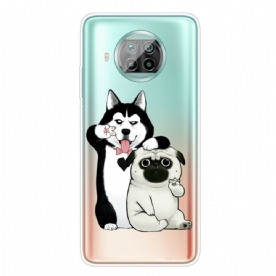 Hoesje voor Xiaomi Mi 10T Lite / Redmi Note 9 Pro 5G Grappige Honden