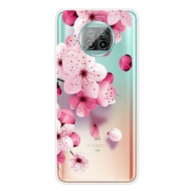 Hoesje voor Xiaomi Mi 10T Lite / Redmi Note 9 Pro 5G Kleine Roze Bloemen