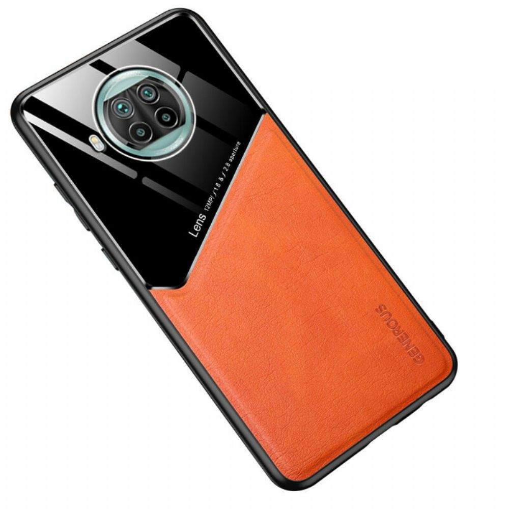 Hoesje voor Xiaomi Mi 10T Lite / Redmi Note 9 Pro 5G Magnetisch Leereffect