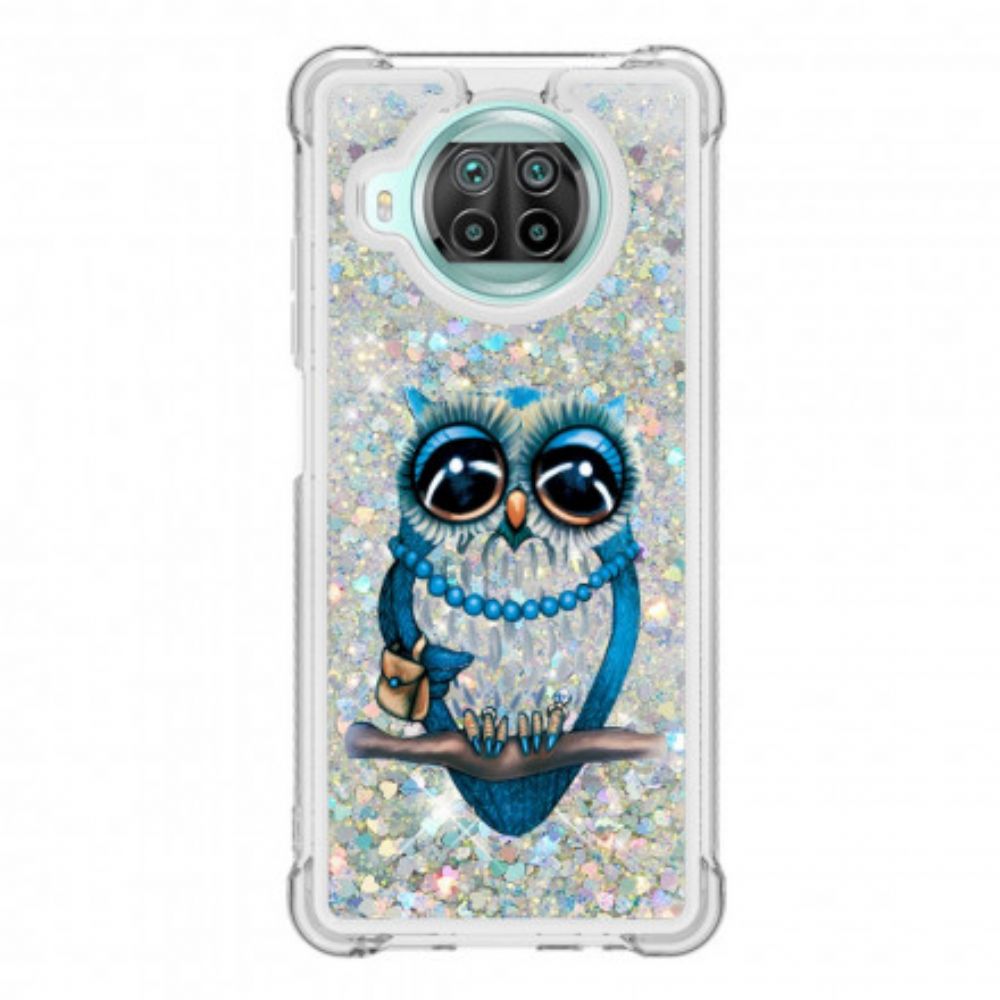 Hoesje voor Xiaomi Mi 10T Lite / Redmi Note 9 Pro 5G Miss Glitteruil