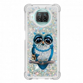 Hoesje voor Xiaomi Mi 10T Lite / Redmi Note 9 Pro 5G Miss Glitteruil