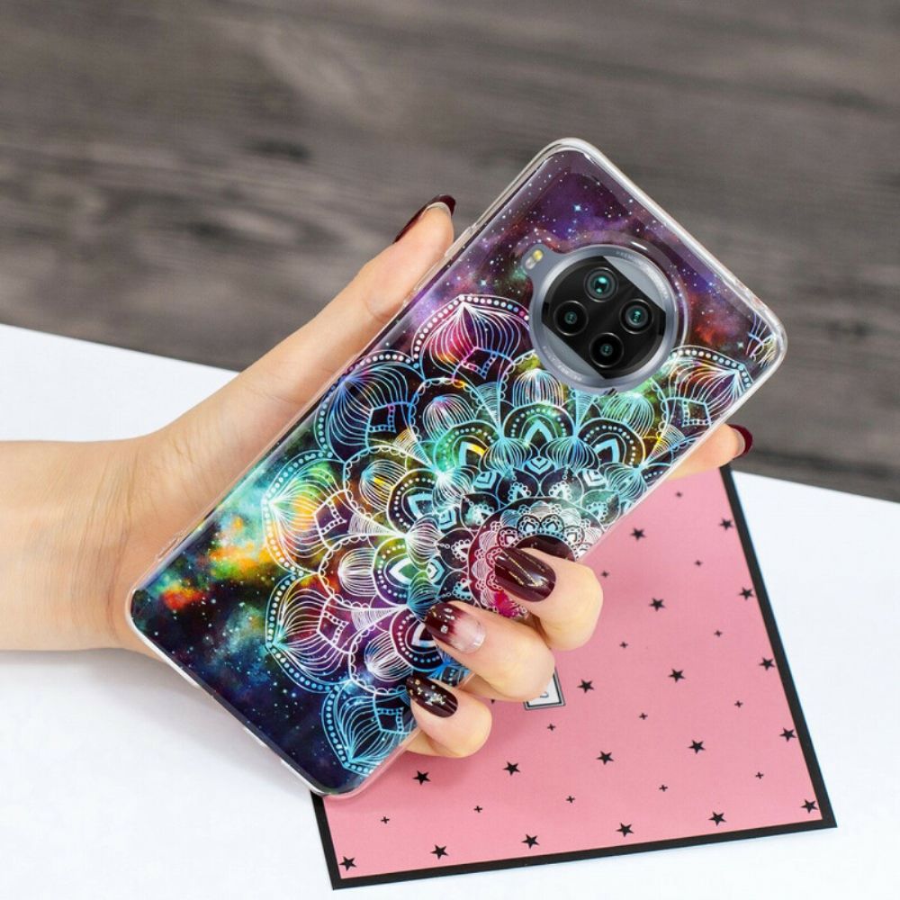 Hoesje voor Xiaomi Mi 10T Lite / Redmi Note 9 Pro 5G Neon Bloemen