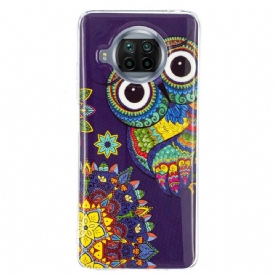 Hoesje voor Xiaomi Mi 10T Lite / Redmi Note 9 Pro 5G Neon Mandala Uil