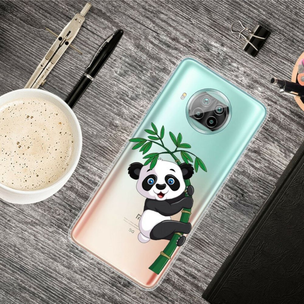 Hoesje voor Xiaomi Mi 10T Lite / Redmi Note 9 Pro 5G Panda Op Bamboe