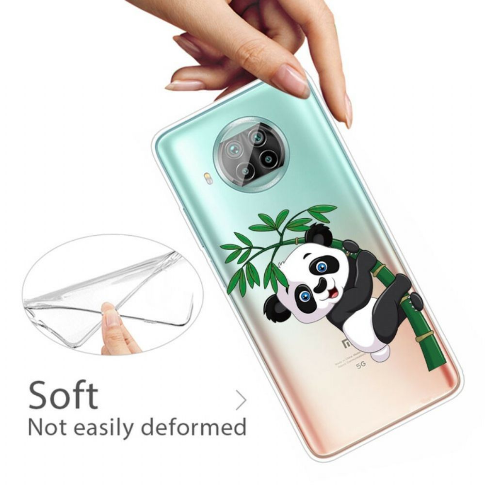 Hoesje voor Xiaomi Mi 10T Lite / Redmi Note 9 Pro 5G Panda Op Bamboe