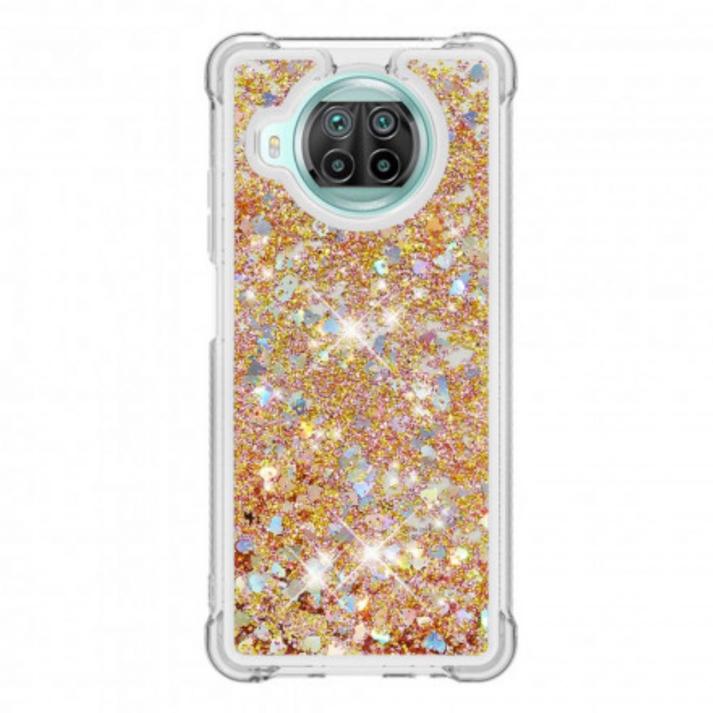 Hoesje voor Xiaomi Mi 10T Lite / Redmi Note 9 Pro 5G Verlangen Glitter