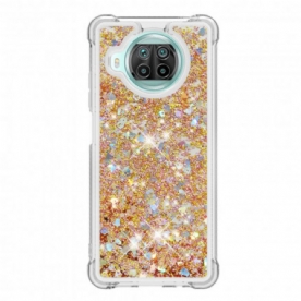 Hoesje voor Xiaomi Mi 10T Lite / Redmi Note 9 Pro 5G Verlangen Glitter