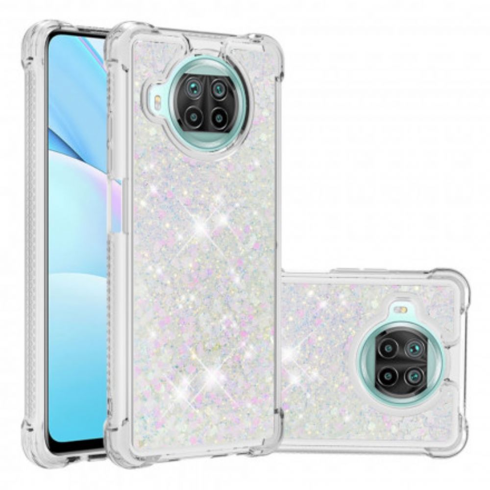 Hoesje voor Xiaomi Mi 10T Lite / Redmi Note 9 Pro 5G Verlangen Glitter