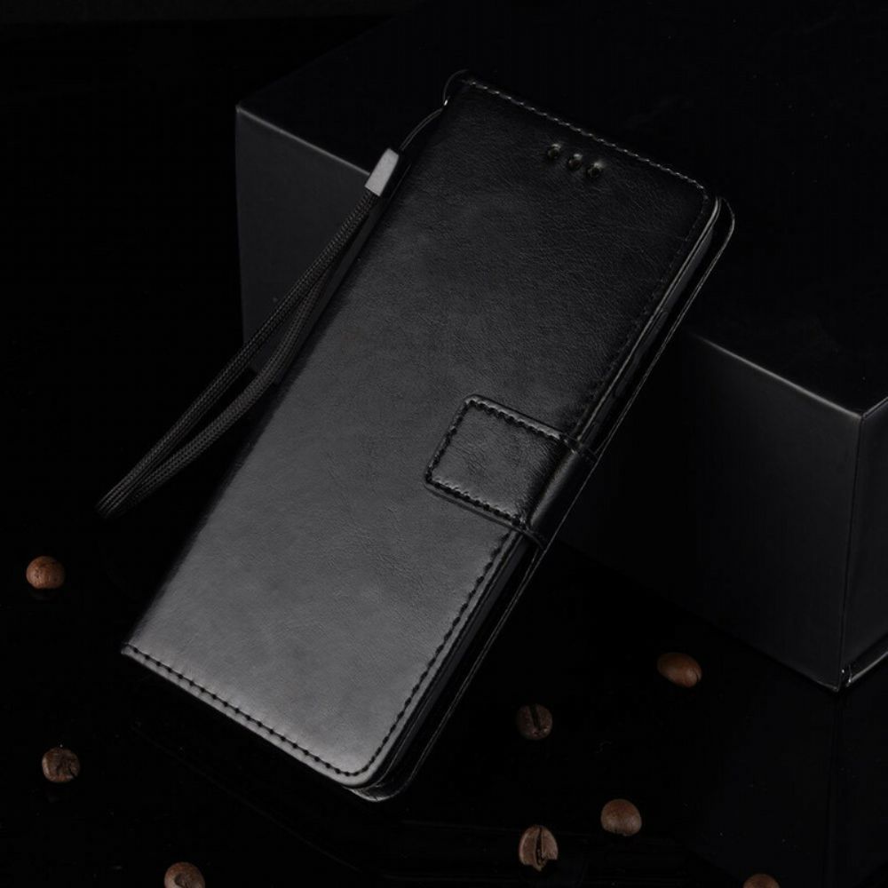 Leren Hoesje voor Xiaomi Mi 10T Lite / Redmi Note 9 Pro 5G Flitsachtig Kunstleer