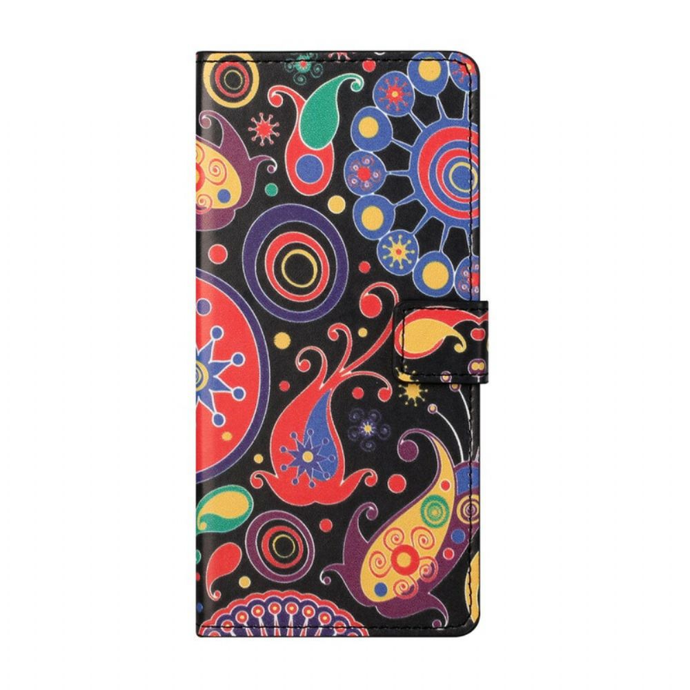 Leren Hoesje voor Xiaomi Mi 10T Lite / Redmi Note 9 Pro 5G Galaxy-ontwerp