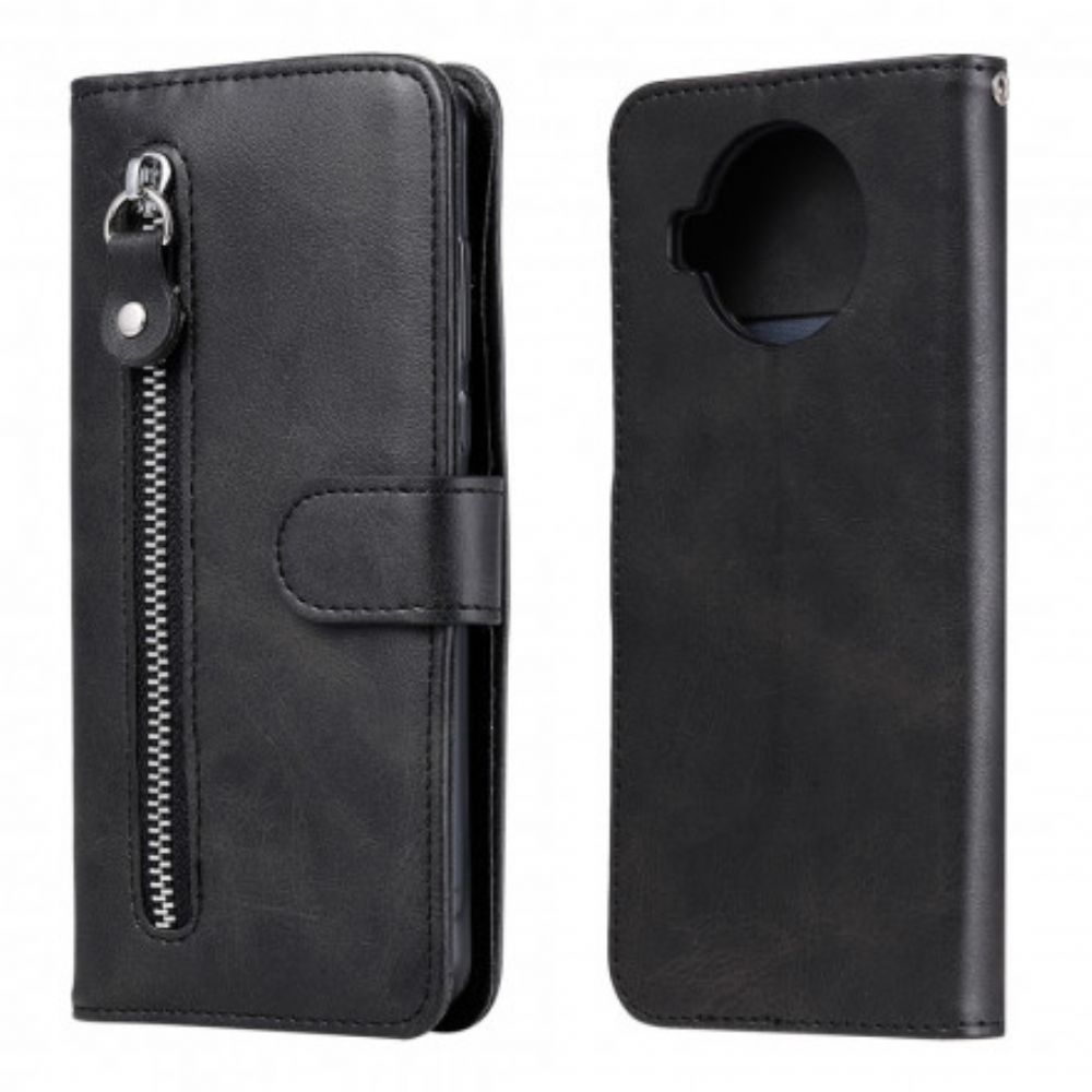 Leren Hoesje voor Xiaomi Mi 10T Lite / Redmi Note 9 Pro 5G Vintage Portemonnee