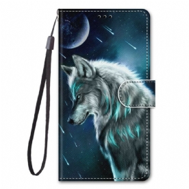 Leren Hoesje voor Xiaomi Mi 10T Lite / Redmi Note 9 Pro 5G Wolfhond