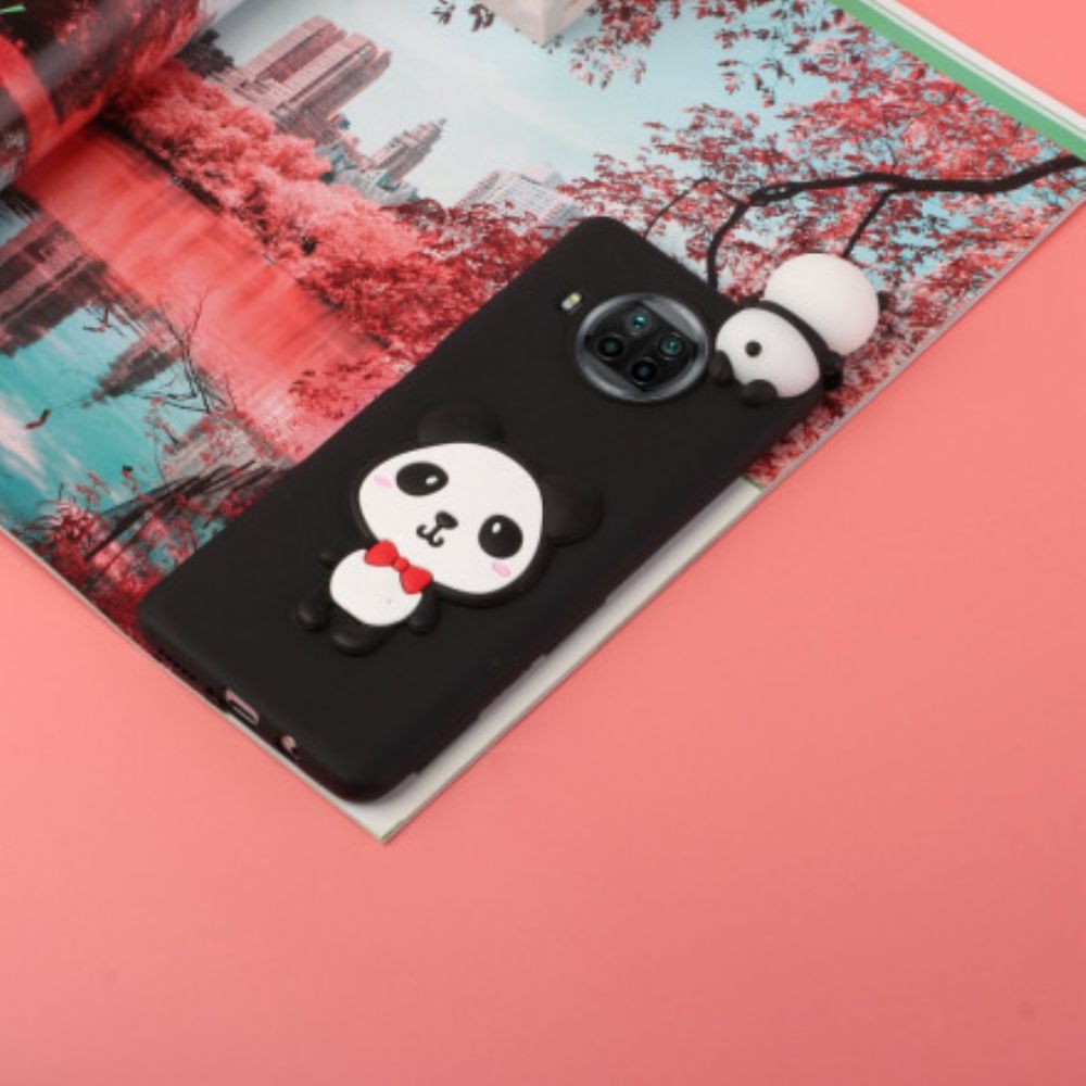 Telefoonhoesje voor Xiaomi Mi 10T Lite / Redmi Note 9 Pro 5G Mijn Panda 3d