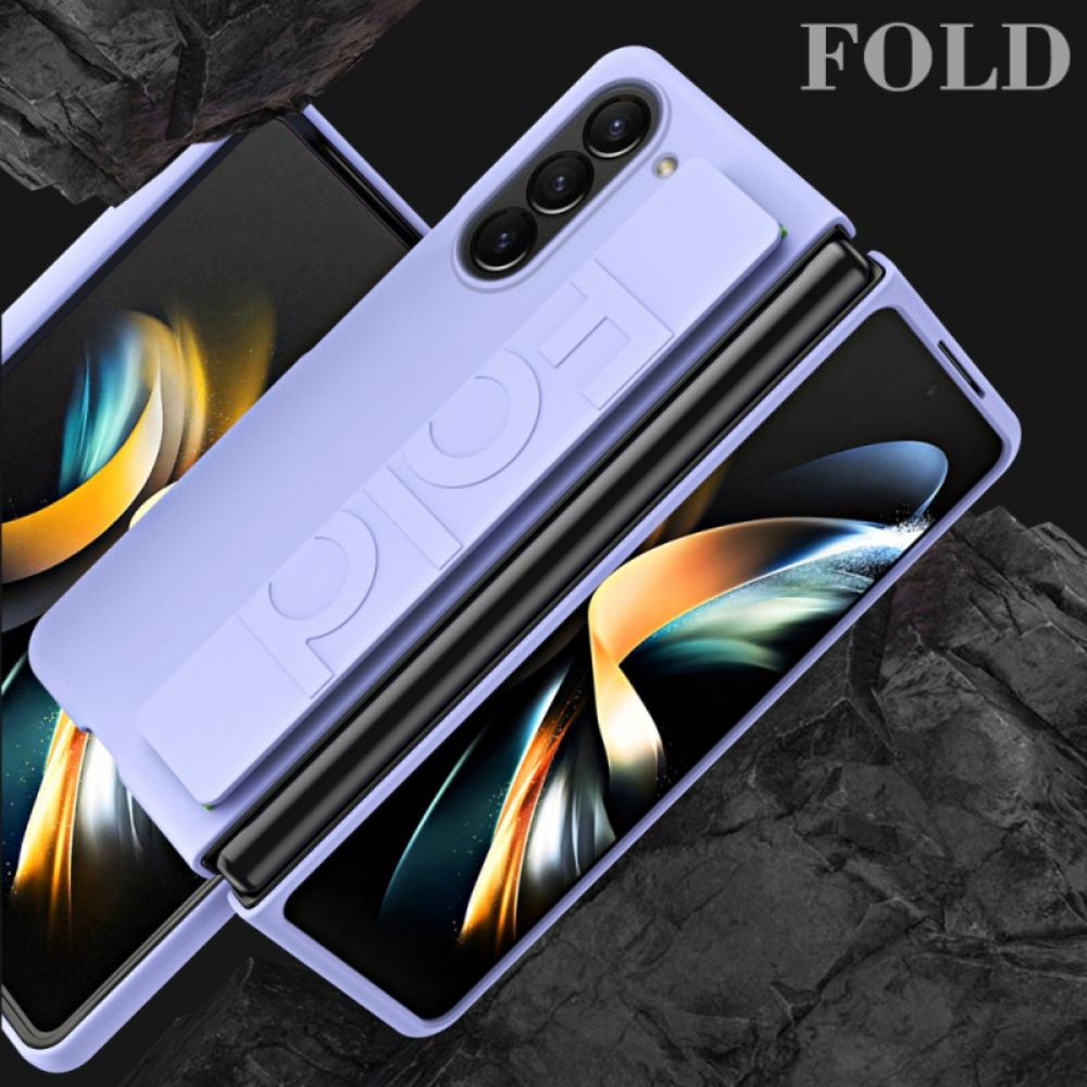 Case Hoesje Samsung Galaxy Z Fold 5 Telefoonhoesje Band