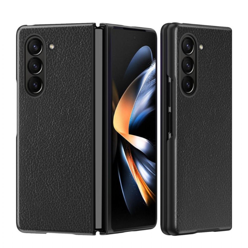 Cover Hoesje Samsung Galaxy Z Fold 5 Telefoonhoesje Klassiek Zakelijk