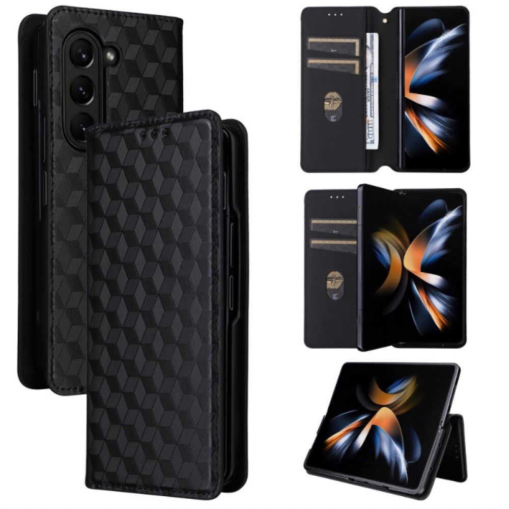 Folio-hoesje Samsung Galaxy Z Fold 5 3d-patroon