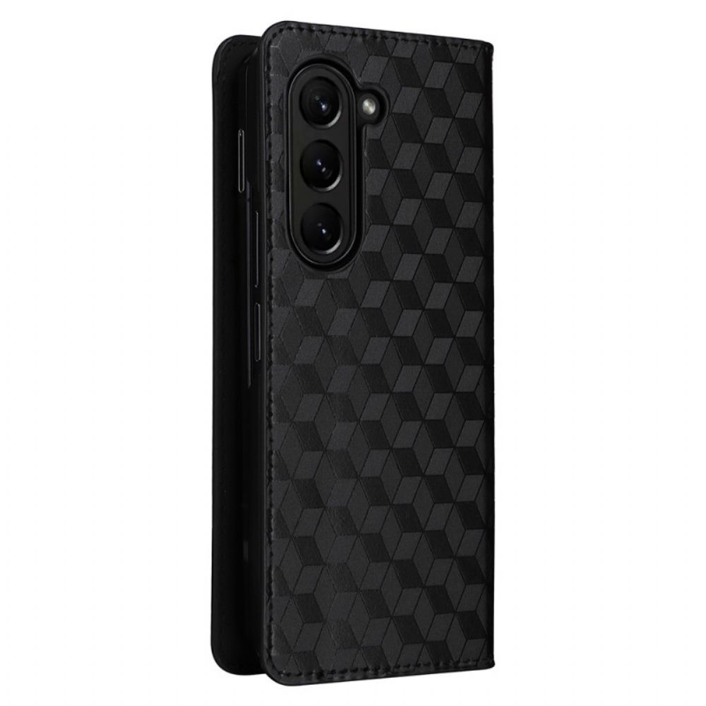 Folio-hoesje Samsung Galaxy Z Fold 5 3d-patroon