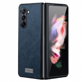 Hoesje Samsung Galaxy Z Fold 5 Elegance Leer Abeel