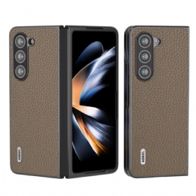 Hoesje Samsung Galaxy Z Fold 5 Klassiek Leer Abeel