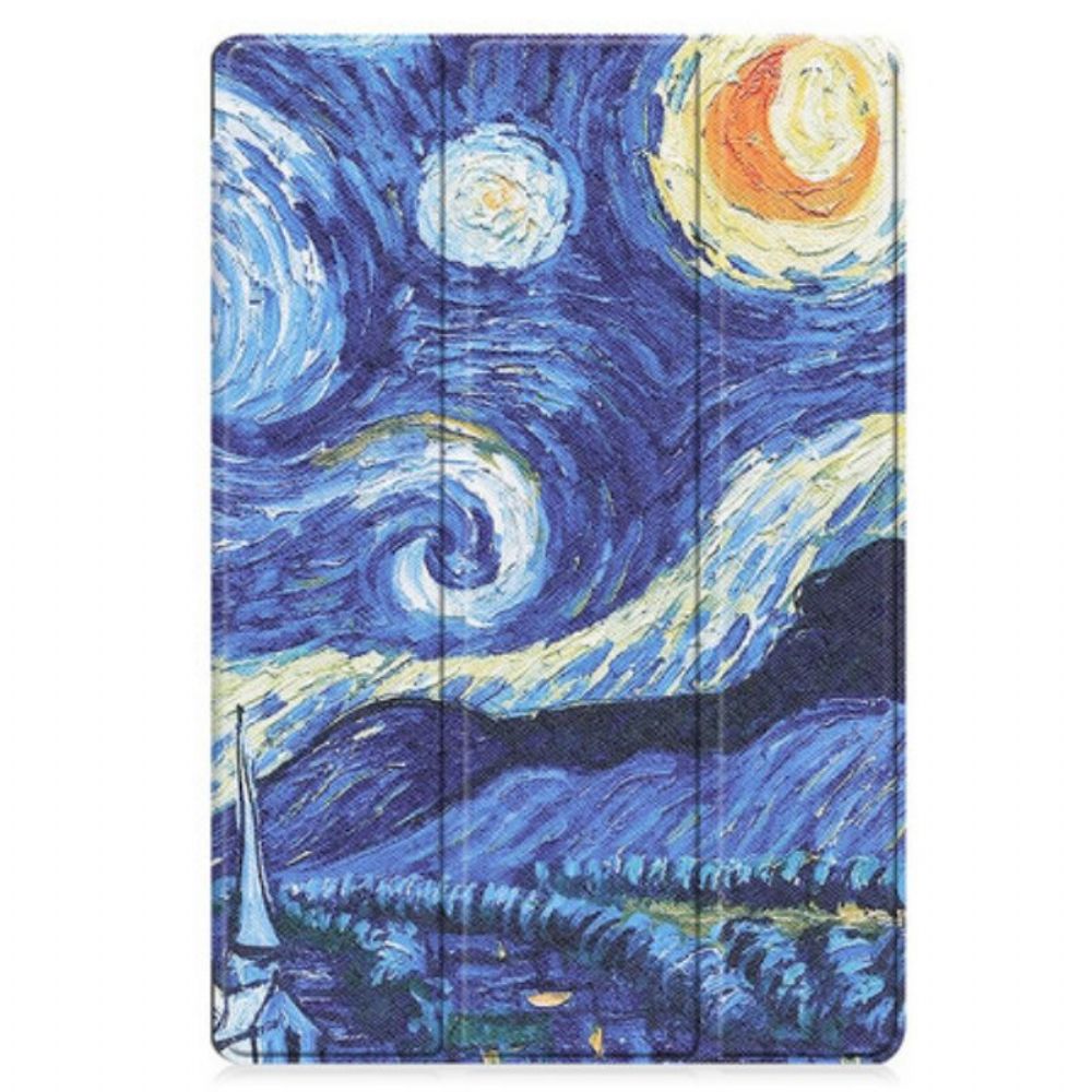 Bescherming Hoesje voor Samsung Galaxy Tab S8 Plus / Tab S7 Plus Verbeterde Van Gogh