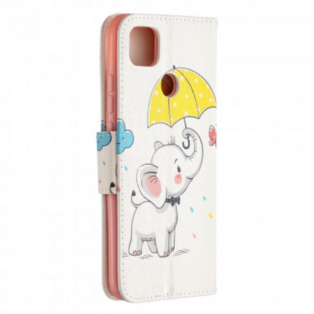 Flip Case voor Xiaomi Redmi 9C Babyolifant