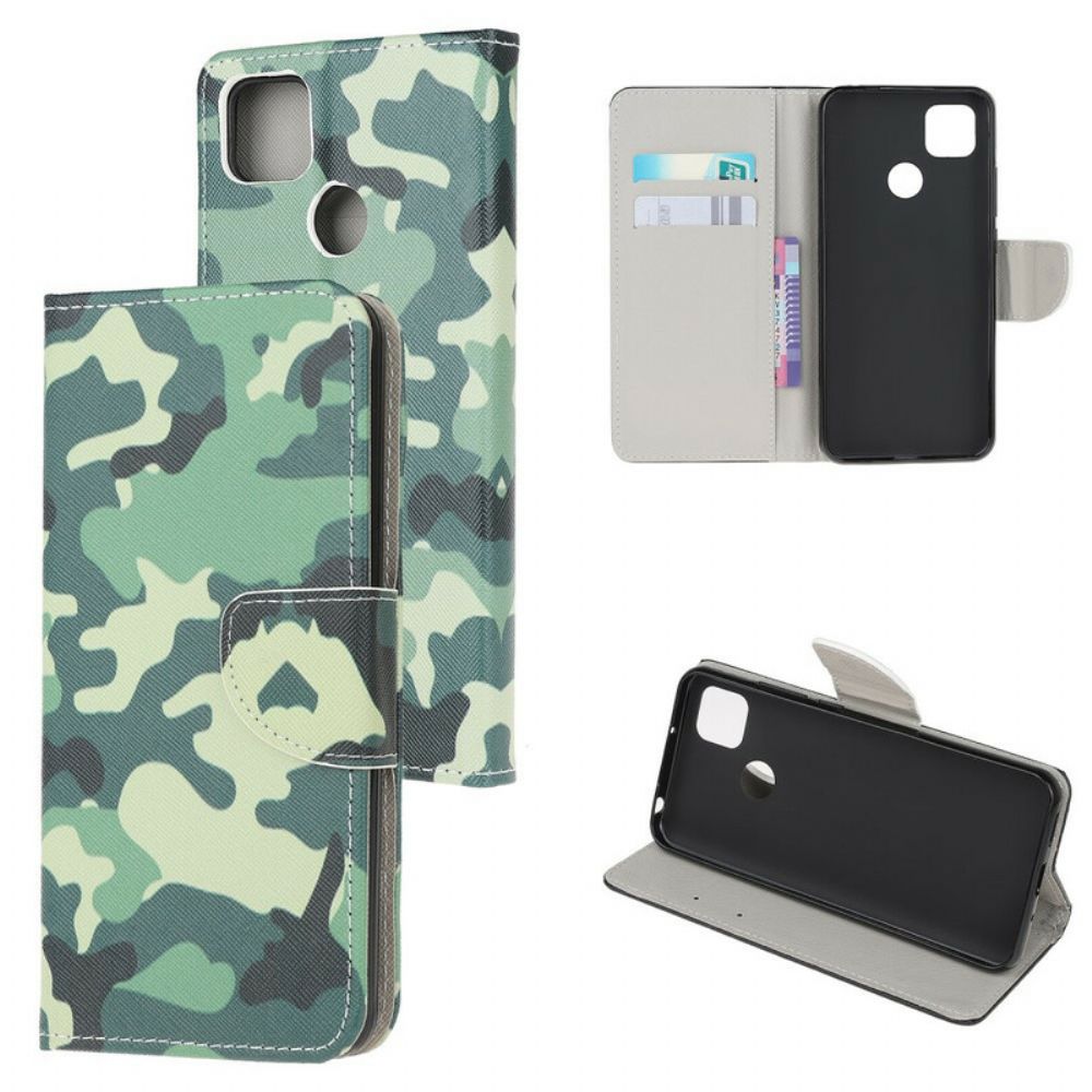 Folio-hoesje voor Xiaomi Redmi 9C Camouflage