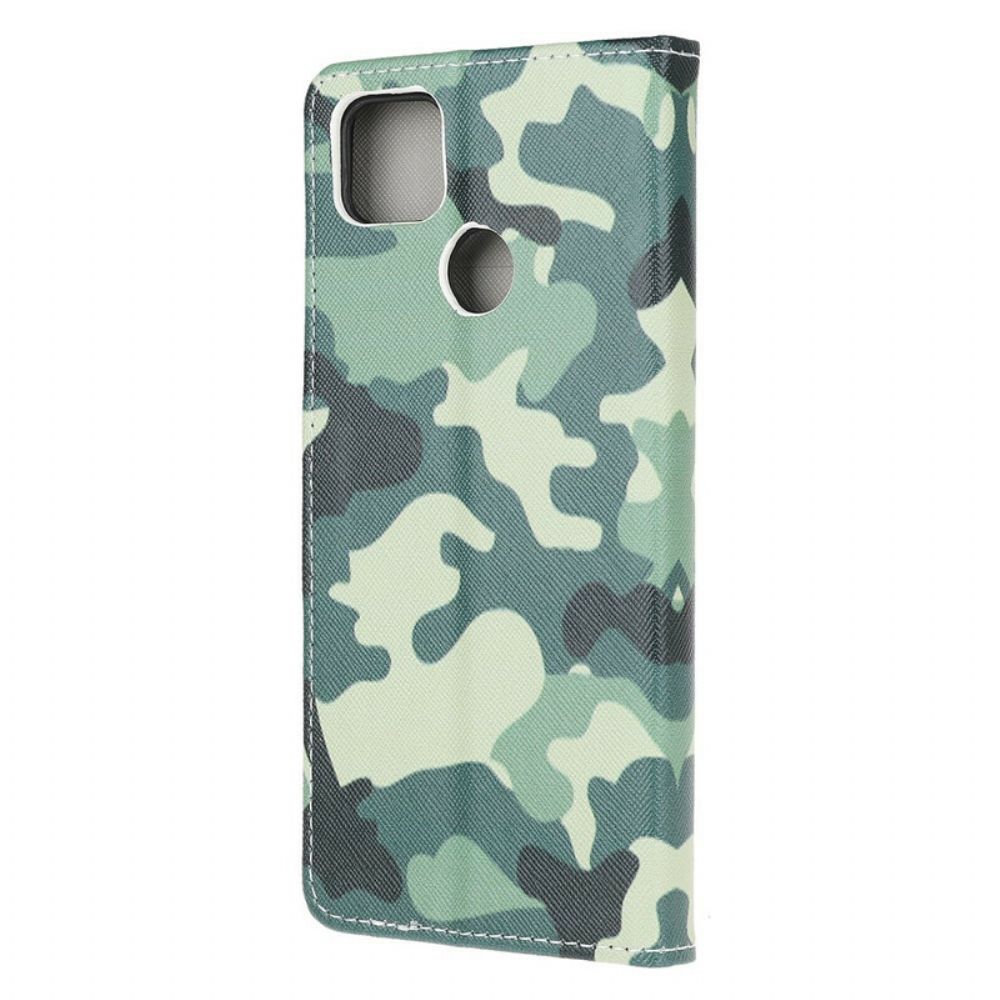 Folio-hoesje voor Xiaomi Redmi 9C Camouflage