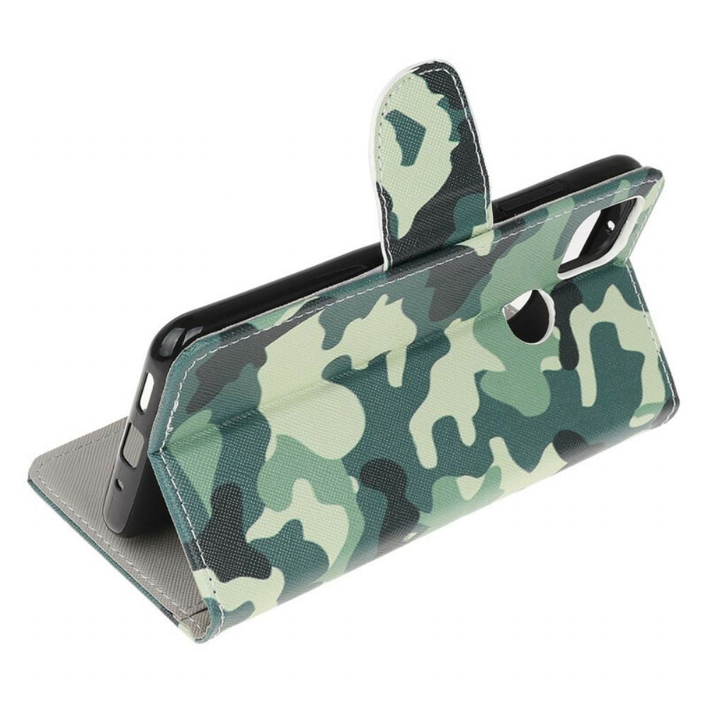 Folio-hoesje voor Xiaomi Redmi 9C Camouflage