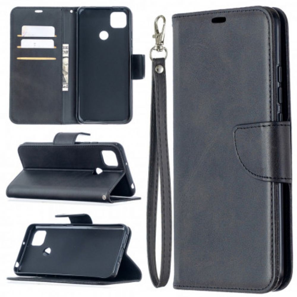 Folio-hoesje voor Xiaomi Redmi 9C Flip Case Gladde Schuine Klep