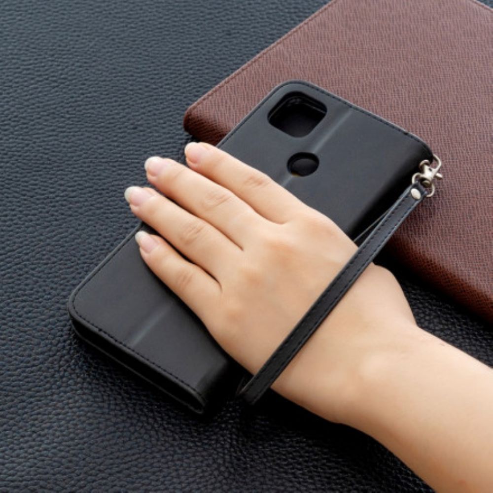 Folio-hoesje voor Xiaomi Redmi 9C Flip Case Gladde Schuine Klep