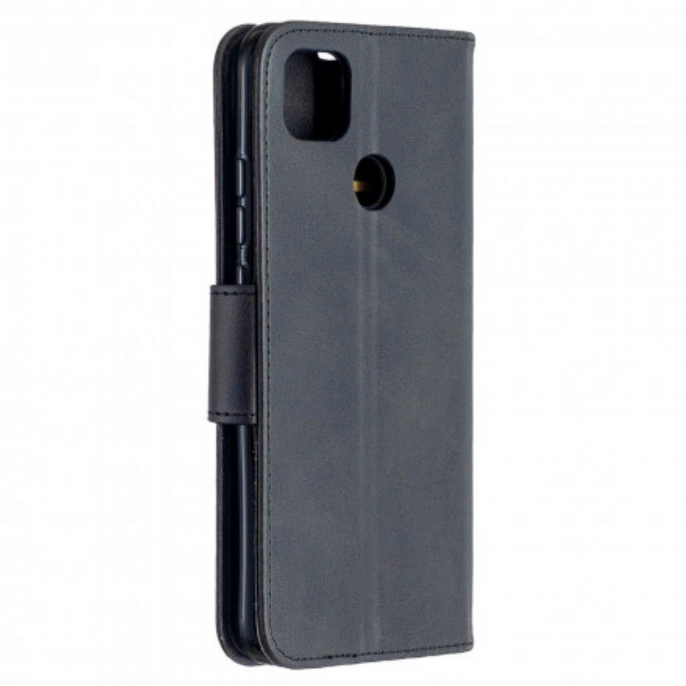 Folio-hoesje voor Xiaomi Redmi 9C Flip Case Gladde Schuine Klep