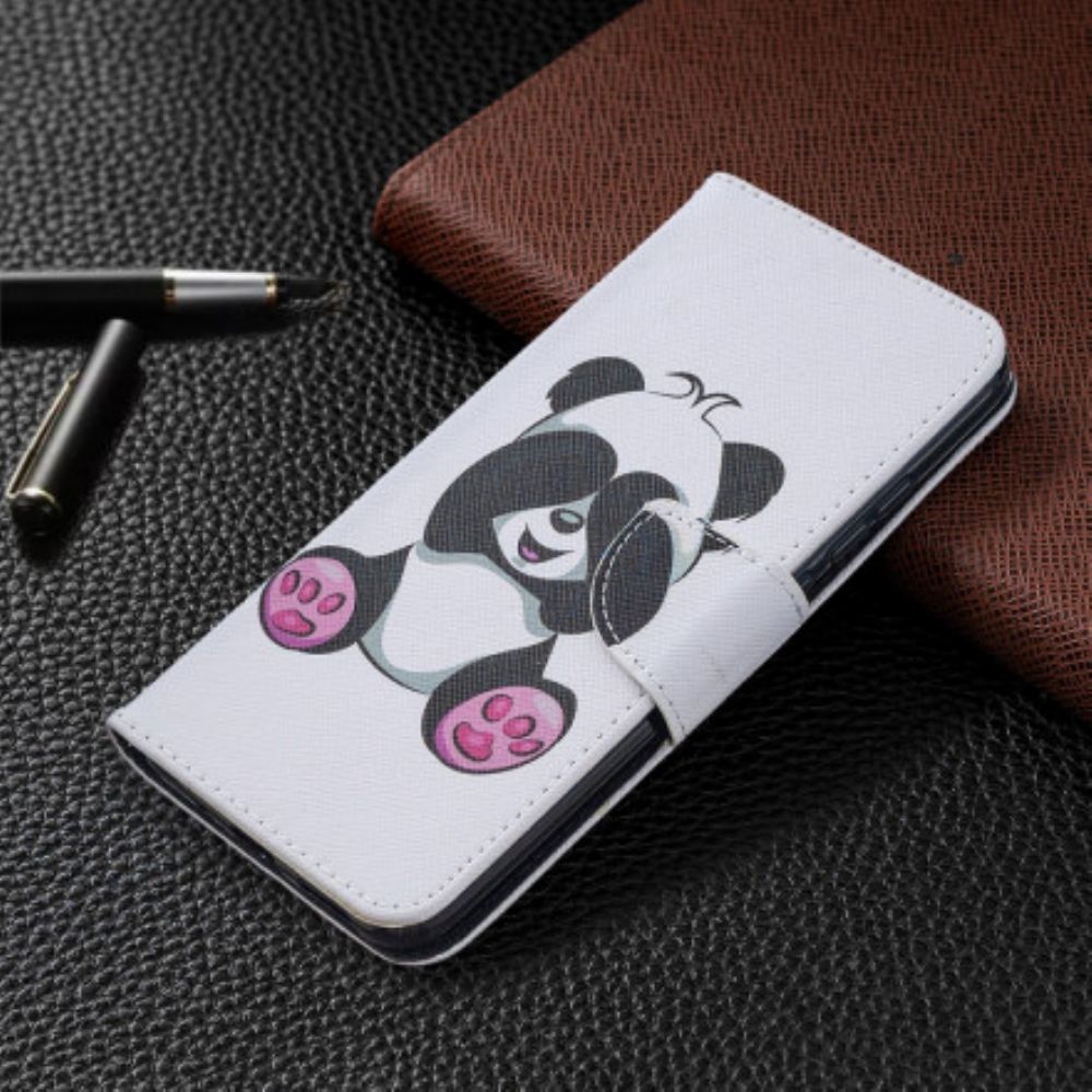 Folio-hoesje voor Xiaomi Redmi 9C Pandaplezier