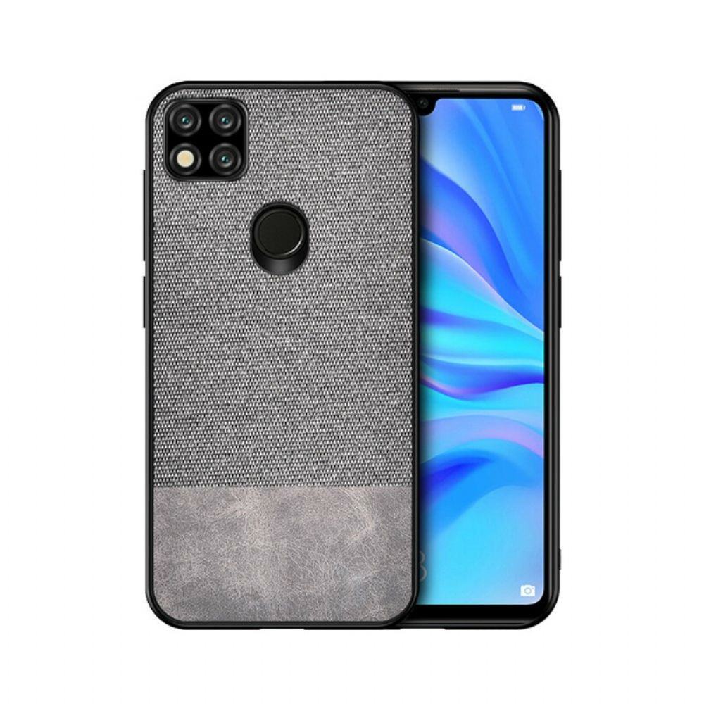 Hoesje voor Xiaomi Redmi 9C Bi-textuur Kunstleer